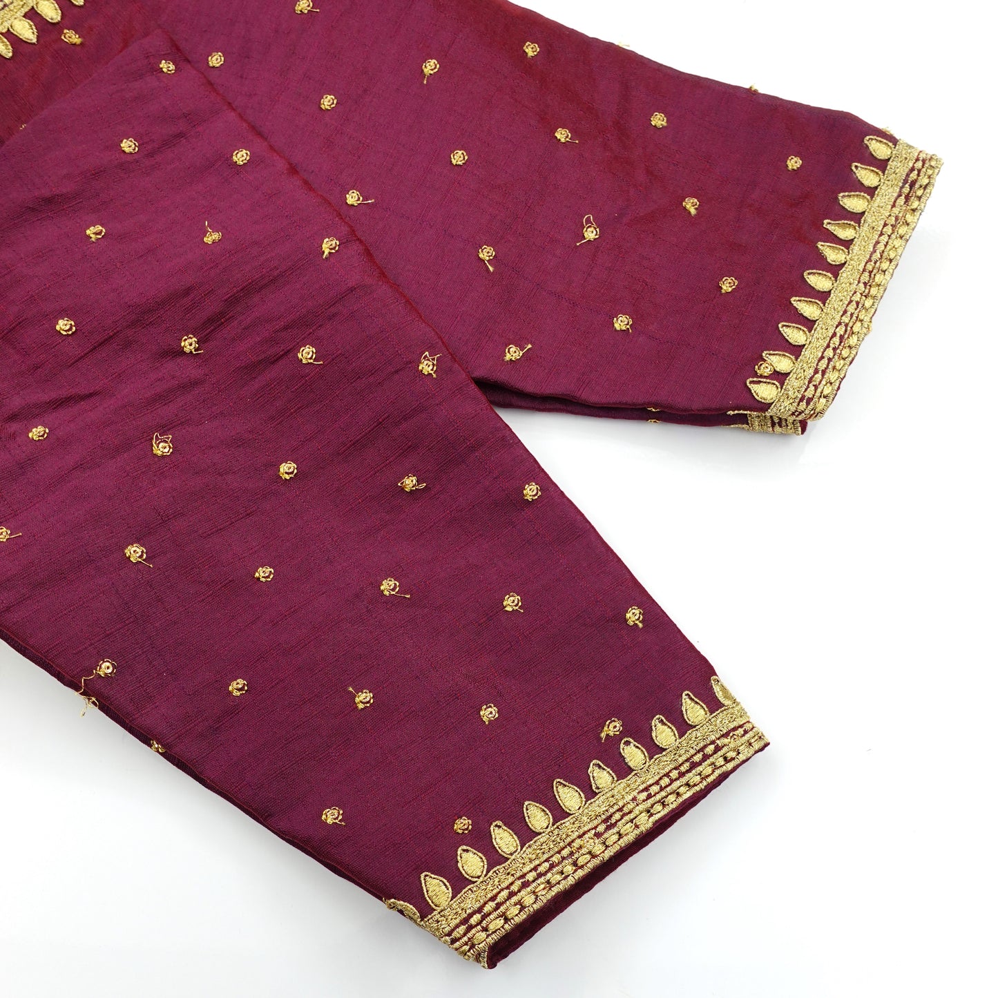Trending Silk Designer Embroidered Blouse