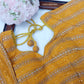 Yellow Georgette Embroidery Sequin Work Designer Party Wear Blouse